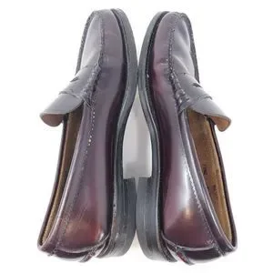 L.L. Bean Men\'s Penny Loafers Sz 11.5 C Burgundy All Leather Casual Dress Shoes ll bean penny loafers products for sale | eBay main image 3